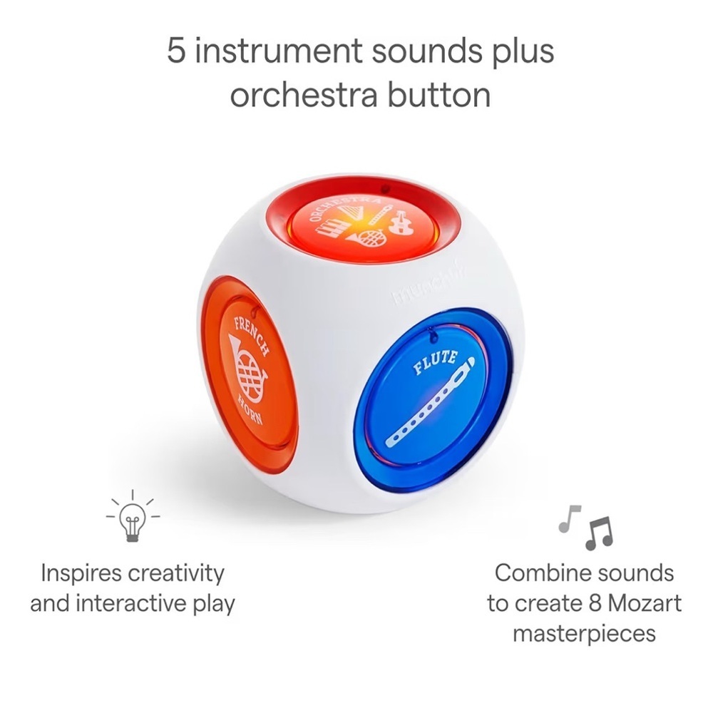 Munchkin Mozart Magic Musical Kids Toy - 6  Buttons